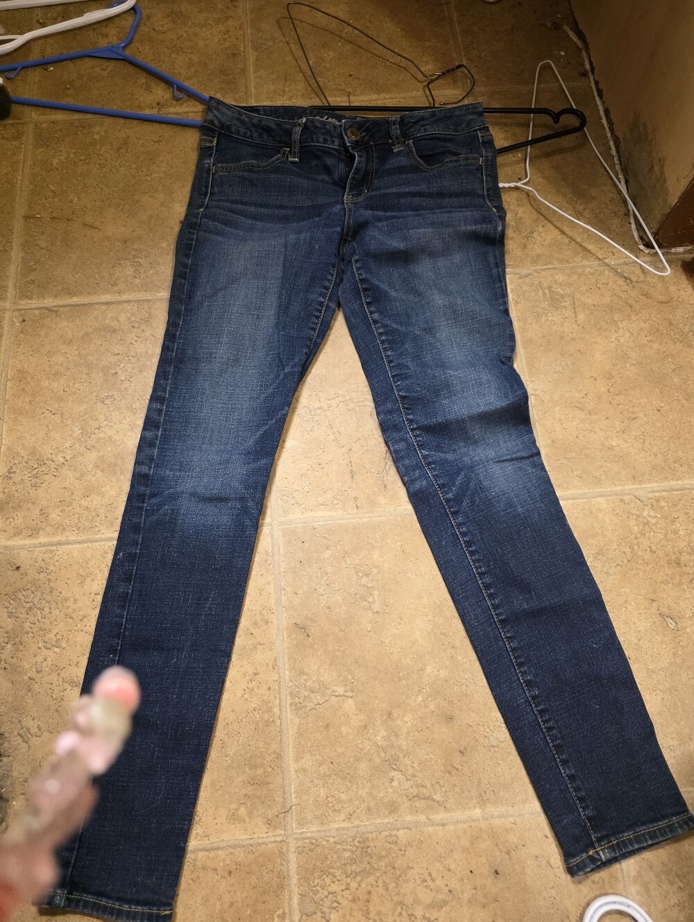 American Eagle Classic Women's Dark Blue Skinny Jeans